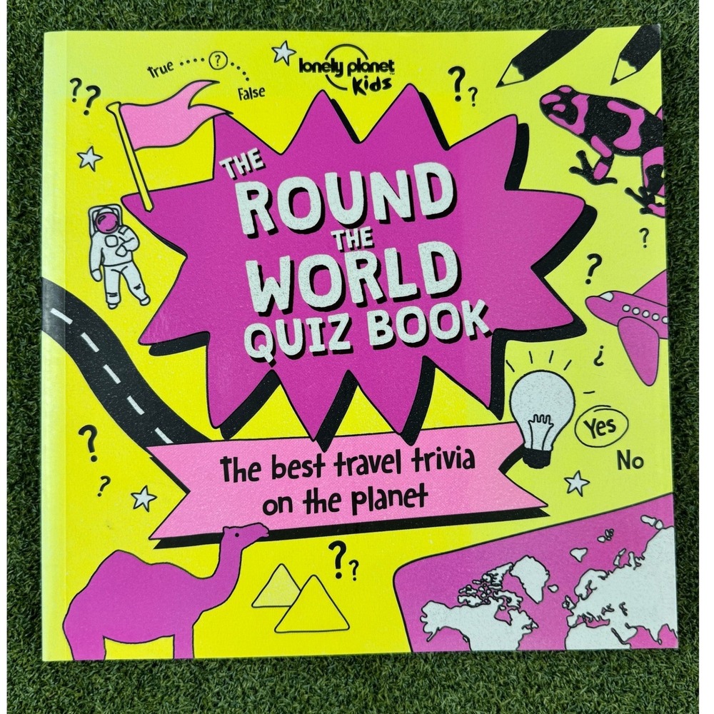 Lonely Planet Kids Round the World Quiz Book Travel Trivia 500+ Qs